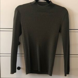 Alexa Chung for AG Jeans Mock Turtleneck